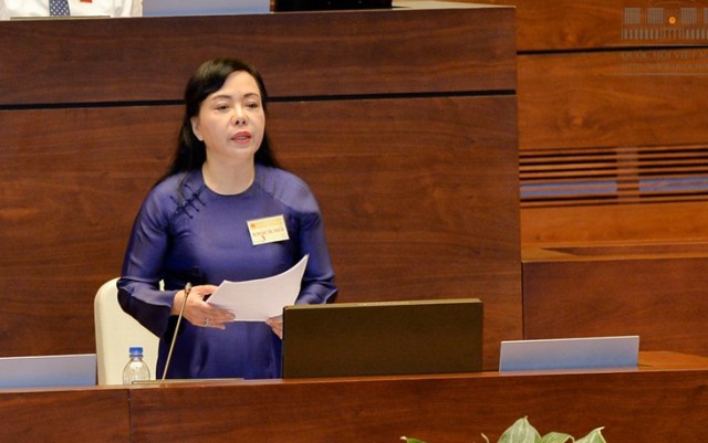 Bộ trưởng Bộ Y tế Nguyễn Thị Kim Tiến (Ảnh: Q.H)