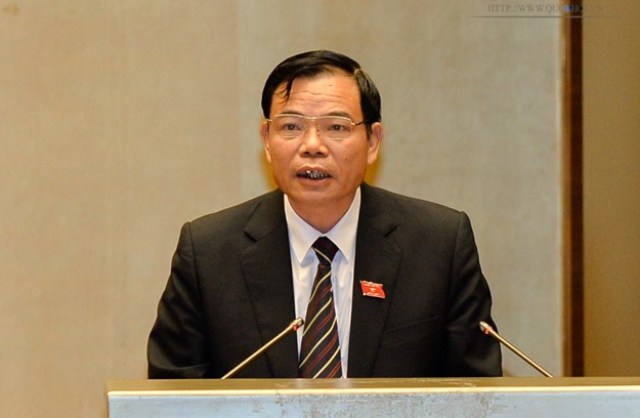 Bộ trưởng Nguyễn Xuân Cường (Ảnh: Q.H)