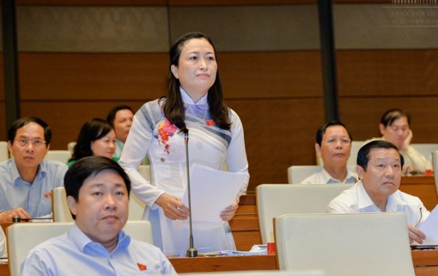 ĐB Trần Thị Hoa Ry (Bạc Liêu) - Ảnh: Q.H