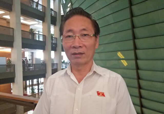 ĐB Nguyễn Văn Chiến (Hà Nội) - Ảnh: B.Ngọc