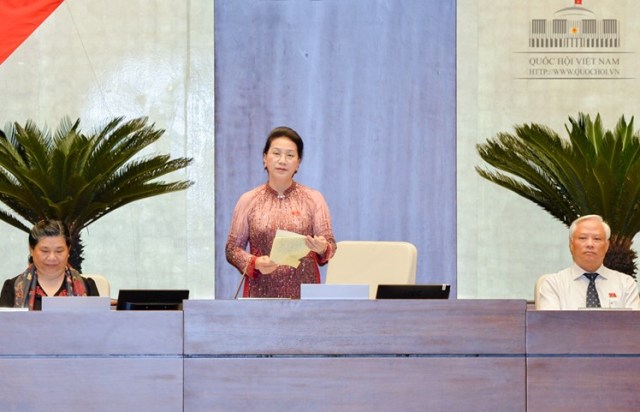 Chủ tịch Quốc hội Nguyễn Thị Kim Ngân (Ảnh: QH)