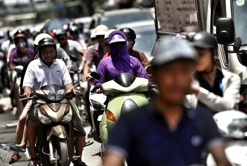 Nắng nóng lại xuất hiện trên diện rộng. Ảnh: KA