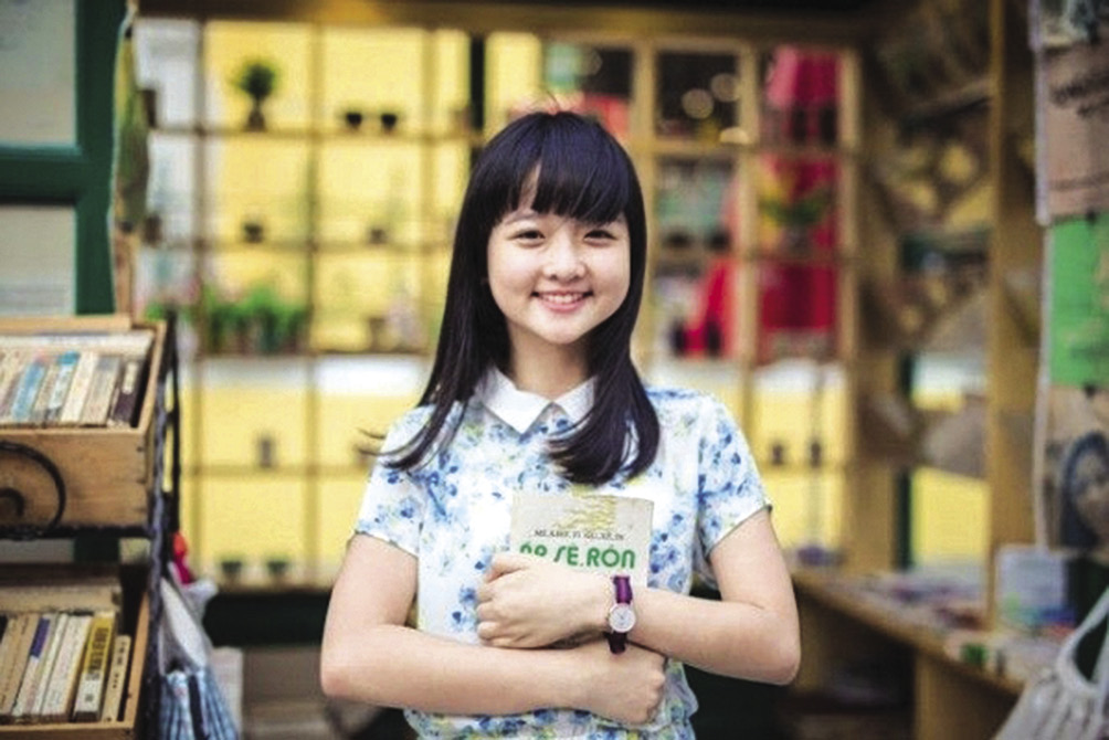 Diễn viên Lâm Thanh Mỹ chịu sức ép vì làm việc như một người lớn. Ảnh: T.L