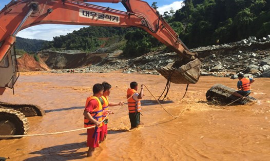 Sự cố vỡ hầm dẫn dòng thủy điện Sông Bung 2 đã gây tổn thất nghiêm trọng về người và tài sản.