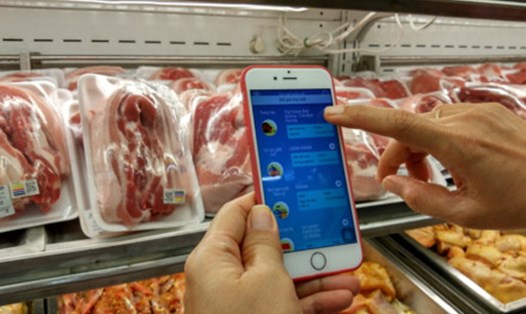 Đề án truy xuất nguồn gốc thịt heo tại TPHCM dễ áp dụng trong siêu thị nhưng khó áp dụng ngoài chợ truyền thống. Ảnh: P.V