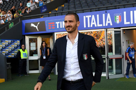 Bản hợp đồng “bom tấn” Bonucci của AC Milan. Ảnh: SkySport