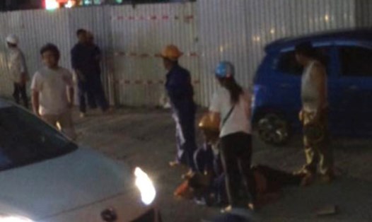 Hiện trường vụ tai nạn lao động làm 1 công nhân tử vong tại công trường đường sắt đô thị Cát Linh - Hà Đông (Hà Nội), năm 2016. Ảnh: C.N