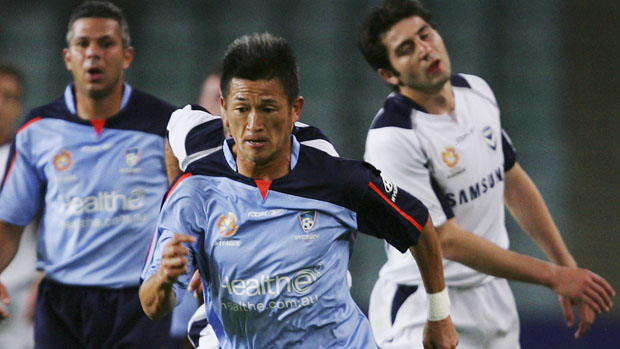 Kazuyoshi Miura trong những ngày tại Úc. Ảnh: Sydney FC.