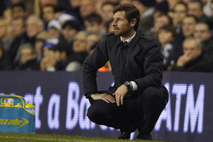 7- Andre Villas – Boas (22/6/2011 – 4/3/2012): 48,1%