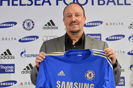 9- Rafael Benitez (21/11/2012 – 27/5/2013): 57,6%