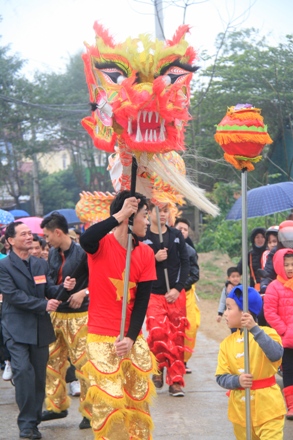 Ở Đường Lâm, tính kế thừa là điểm nổi bật. Các cháu thiếu nhi tham gia phong trào từ nhỏ.